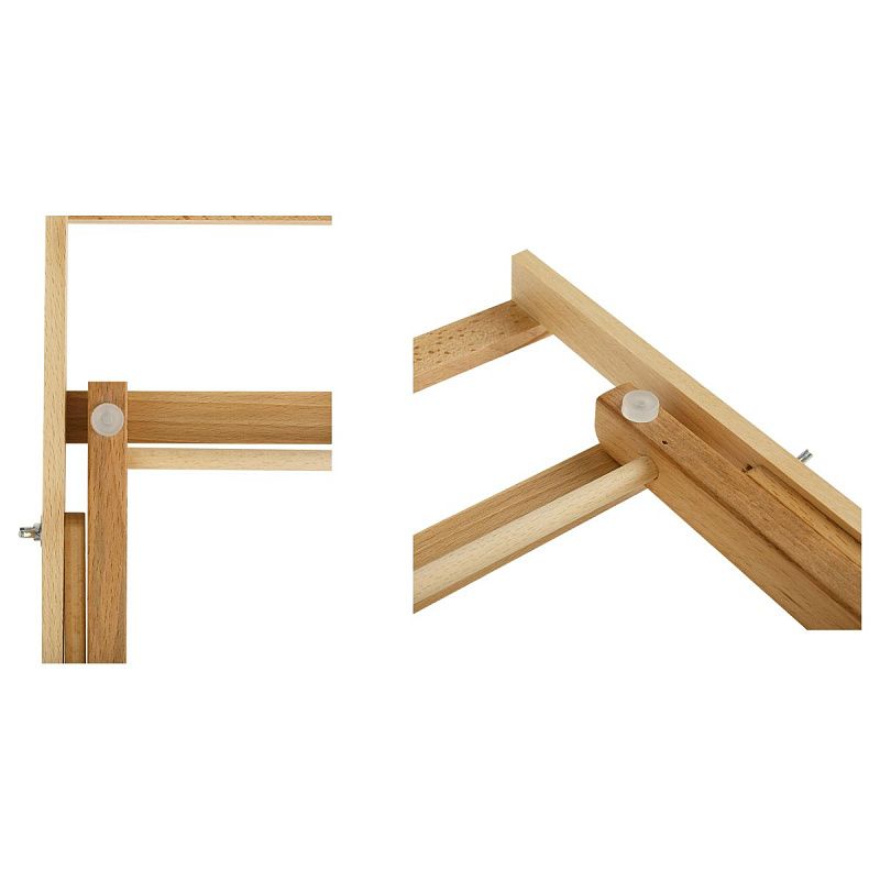 Мольберт настольный каркасный вертикальный Гамма "Студия", 33*40*46(68)см, российский бук