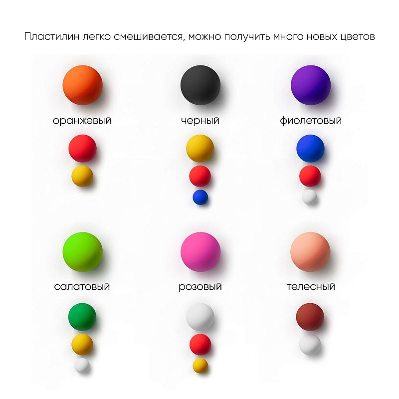 Пластилин восковой мягкий Гамма "Пчелка", 06 цветов, 90г, со стеком, картон. упаковка