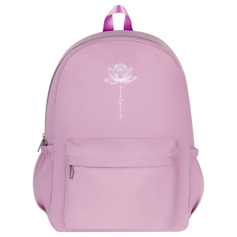 Рюкзак MESHU "Lily", 43*30*13см, 1 отделение, 3 кармана, уплотн. спинка, в комплекте сумка-шоппер 33*30см, пенал 20*5*5см 