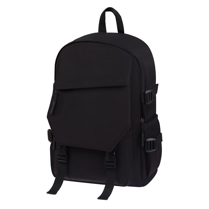 Рюкзак Först F-City "Black Spirit" 43,5*28*16см, 1 отделение, 5 карманов, уплотненная спинка