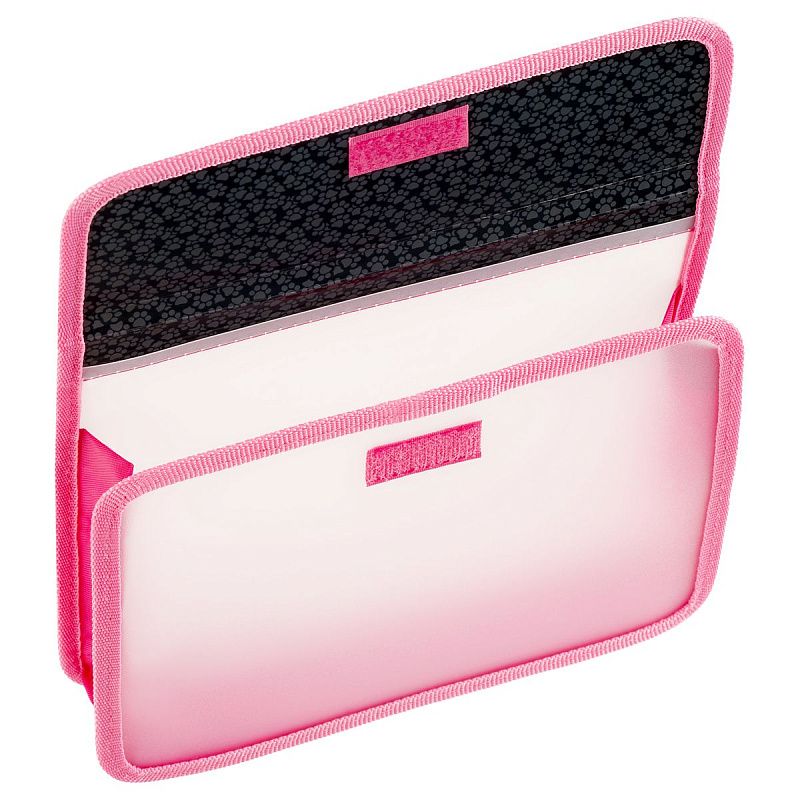 Папка для тетрадей 1 отделение, ArtSpace "Cute Pets", А5, пластик, на липучке 