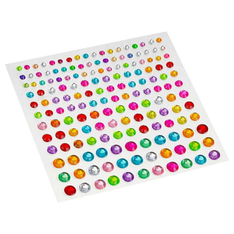 Стразы для макияжа и волос MESHU "A large set" 465 наклеек, инд. уп., европодвес