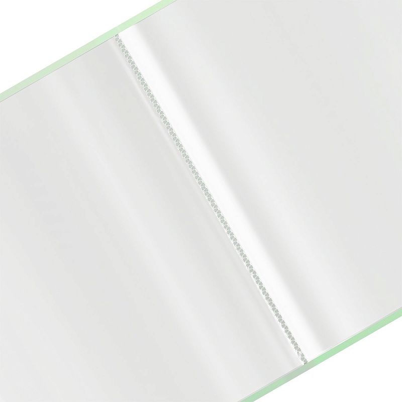 Папка с 20 вкладышами СТАММ "Сияние" А4, 14мм, 700 мкм, пластик, белый 