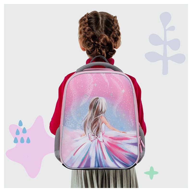 Ранец Berlingo Expert Mini "Beautiful dream" 36*27*14см, 2 отделения, 2 кармана, анатомическая спинка 