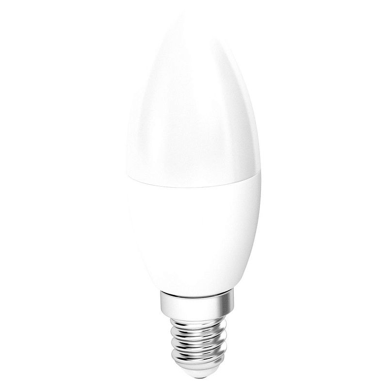 Лампа светодиодная Старт LED, серия "ЭКО" 7W40, тип С "свеча", E14, 4000К, холодный свет, 15000ч