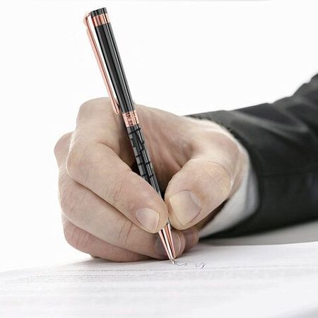 Ручка подарочная шариковая GALANT "Vitznau", корпус серый, золотистые детали, пишущий узел 0,7 мм, синяя, 141664 