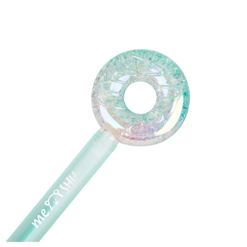 Ручка шариковая MESHU "Donats" синяя, 0,5мм, корпус ассорти 