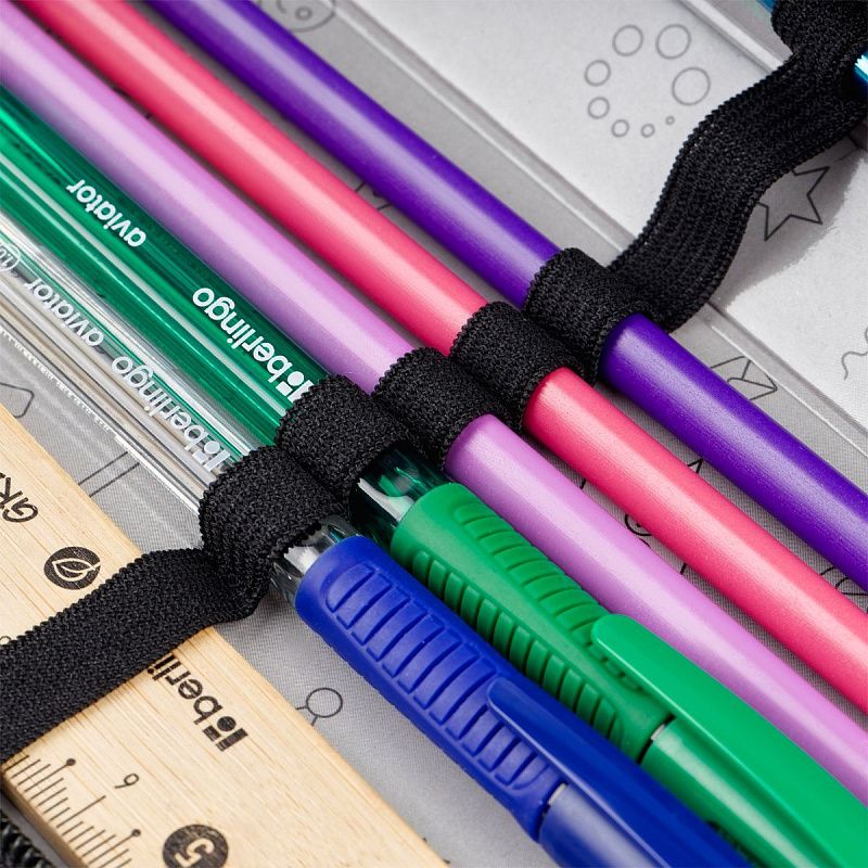 Пенал 1 отделение, 190*110 Först" Eyes in the dark" (Глаза в темноте), ламинированный картон 