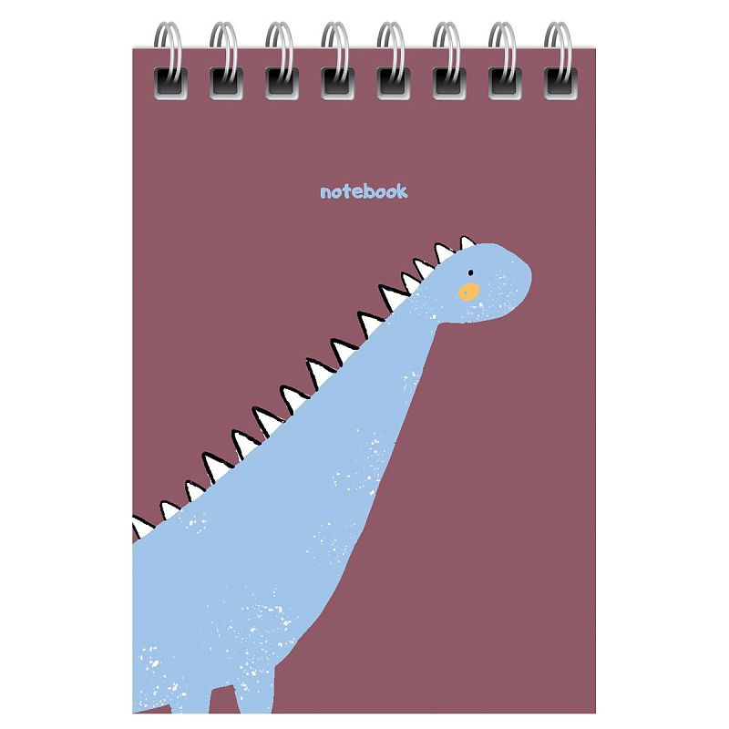 Блокнот А7 40л. на гребне BG "Моноколор. New style"