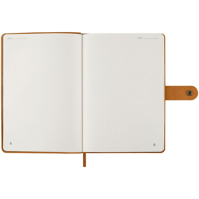 Записная книжка А5 80 л., ЛАЙТ, кожзам, Greenwich Line "Outline. Dream by the sea" с замком, тиснение фольгой, внутренний карман, блок в точку