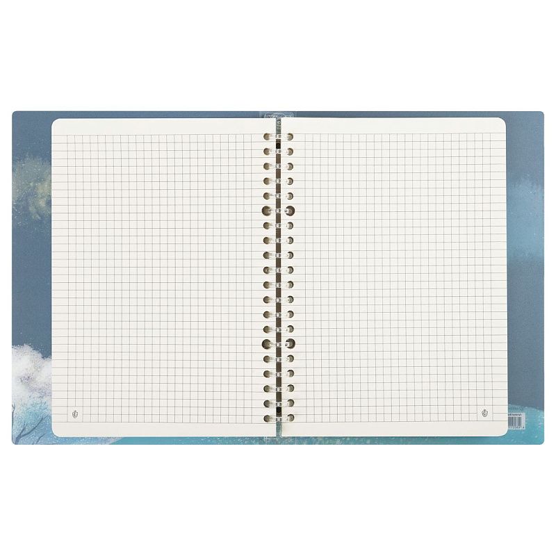 Тетрадь на кольцах 80л., А5, клетка Greenwich Line "Beautiful place", с пластиковой обложкой