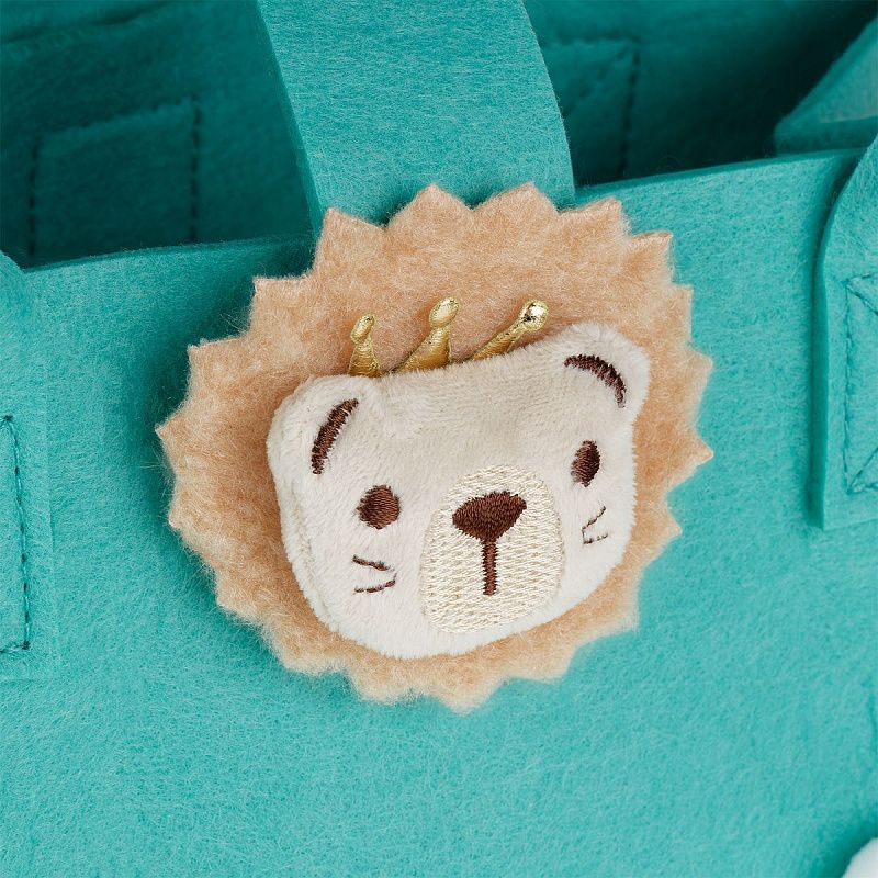 Сумка подарочная фетровая, 30*20*18см MESHU "Lion"