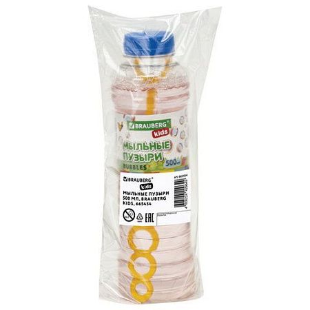 Мыльные пузыри 500 мл, BRAUBERG KIDS, 665454
