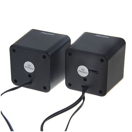 Колонки Smartbuy MINI, 2*2,W, питание от USB, черный