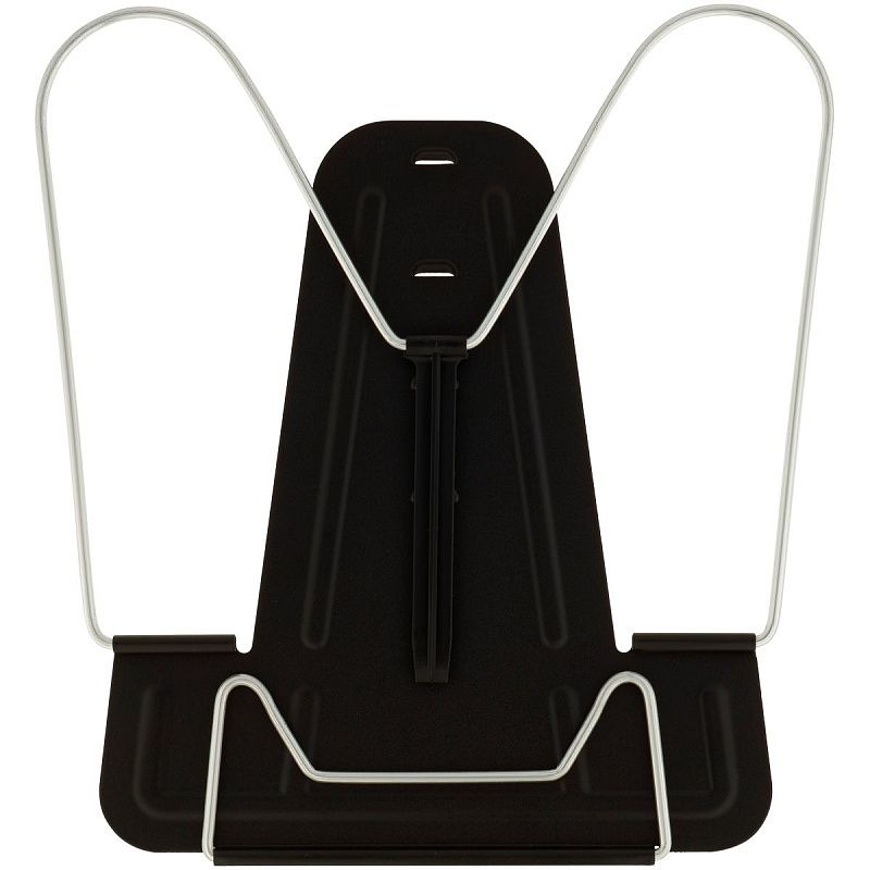 Подставка для книг СТАММ, металлическая, чёрная 