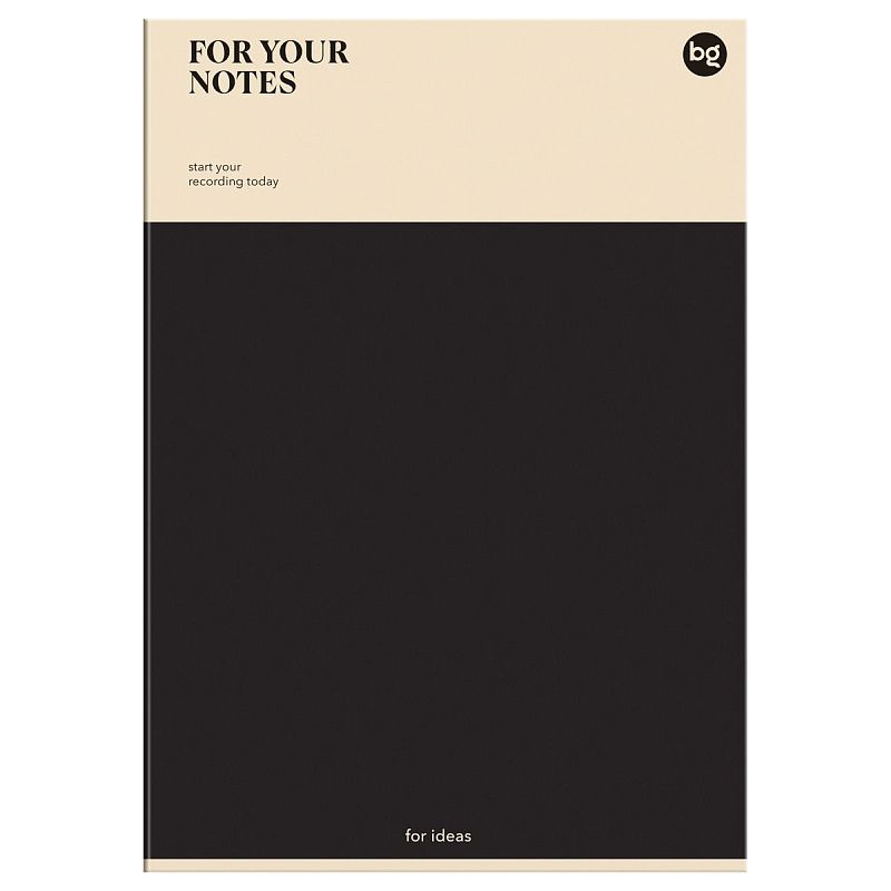 Тетрадь 48л., А4, линия BG "For your notes"