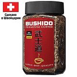 Кофе растворимый BUSHIDO "Red Katana", сублимированный, 100 г, 100% арабика, стеклянная банка, BU10009014