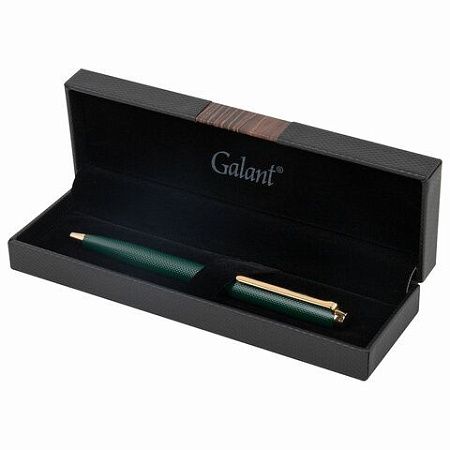 Ручка подарочная шариковая GALANT ANDO EMERALD, корпус изумруд, детали золото, узел 0,7 мм, линия письма 0,5 мм, синяя, 144175 