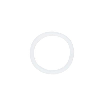 Резинки для волос MESHU "Essence thin", белые, 6шт., европодвес
