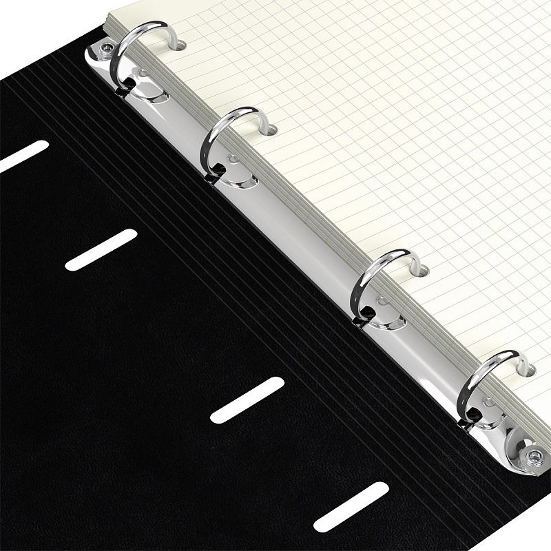 Тетрадь на кольцах А5, 120л., кожзам,  BG "Котики"