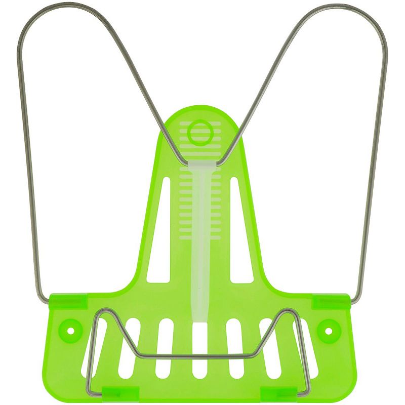 Подставка для книг СТАММ "Премиум", неоновая зеленая 