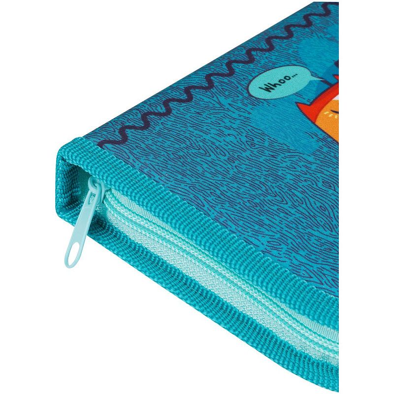 Пенал 1 отделение, 200*130 ArtSpace "Yahoo", доп. секция, ткань 