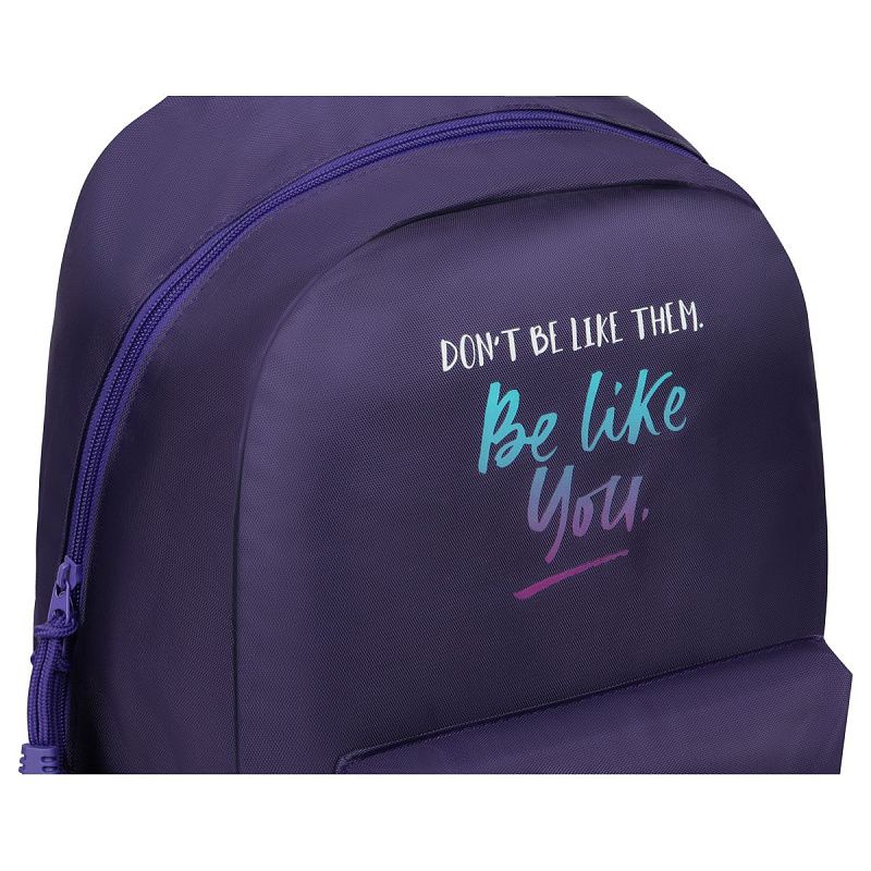 Рюкзак MESHU My City "Be Like", 46*30*13см, 1 отделение, 4 кармана, уплотн. спинка 