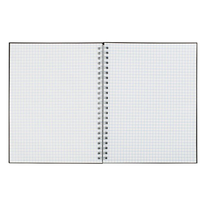 Тетрадь 80л., А5, клетка на гребне BG "Virtual", матовая ламинация, твердая обложка