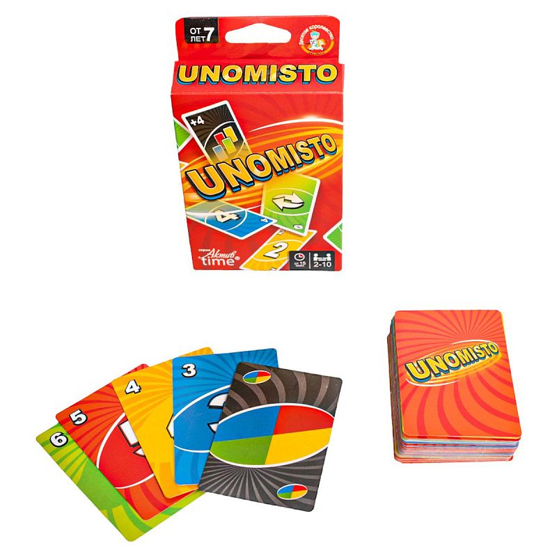 Игра настольная Десятое королевство "UnoMisto", картон, европодвес 