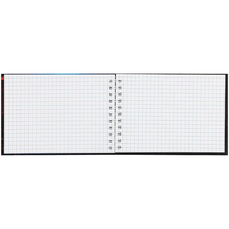 Блокнот А6 80л. на гребне BG "Cyber world", твердая обложка, матовая ламинация, тиснение фольгой