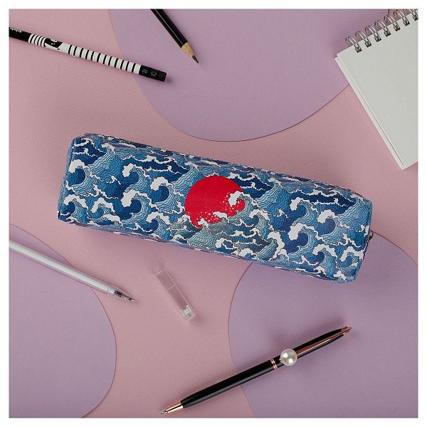 Пенал мягкий 200*55*40 MESHU "Vibe", искусственная кожа