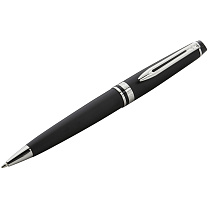 Ручка шариковая Waterman "Expert Matte Black PT" синяя, 1,0мм, подарочная упаковка