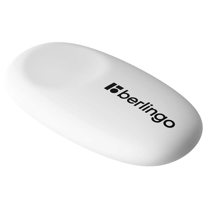 Ластик Berlingo "Ergonomic", овальный, термопластичная резина, 50*30*8мм 