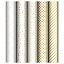 Упаковочная бумага глянц. 70*100см, MESHU "Pattern on white", 80г/м2, ассорти 5 дизайнов