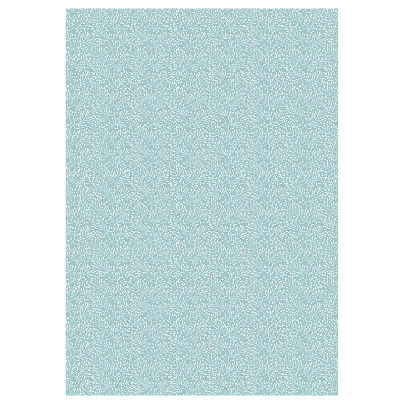 Упаковочная бумага глянц. 70*100см, MESHU "Grace pattern", 80 г/м2, ассорти, 5 дизайнов