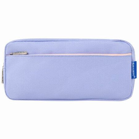Пенал мягкий BRAUBERG PASTEL, 2 отделения, голубой, 21х9,5х5см, 272277 