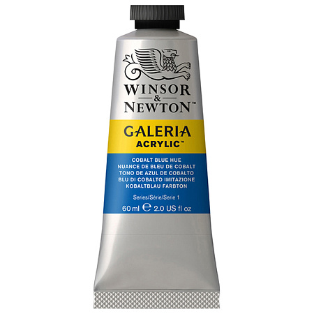 Краска акриловая художественная Winsor&Newton "Galeria", 60мл, туба, синий кобальт