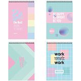 Блокнот А6 60л. на гребне BG "Pastel notes"