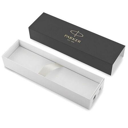 Ручка перьевая PARKER "Jotter Bond Street Black CT", черный, детали нержавеющая сталь, синяя, 2030947 