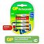 Батарейки аккумуляторные GP, AAA (HR03), Ni-Mh, 930 mAh, 4 шт. (ПРОМО 3+1), блистер, 100AAAHC3/1