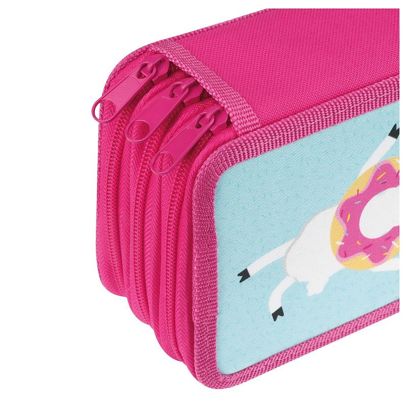 Пенал 3 отделения, 190*110 ArtSpace "No prob-llama", ткань 