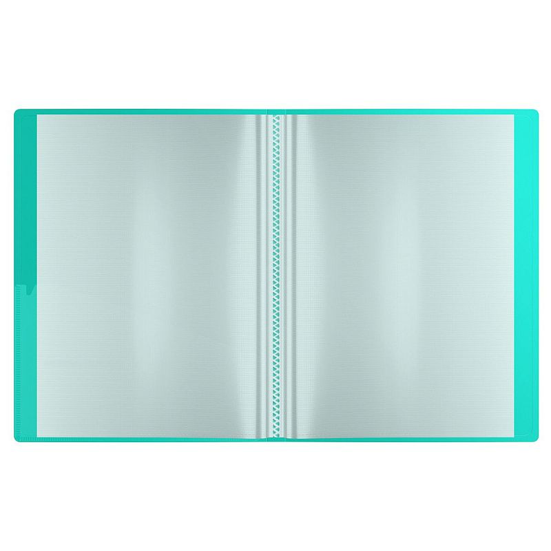 Папка с 20 вкладышами Berlingo "Your Way" А4, 17мм, 600мкм, мятная, с внутр. карманом 