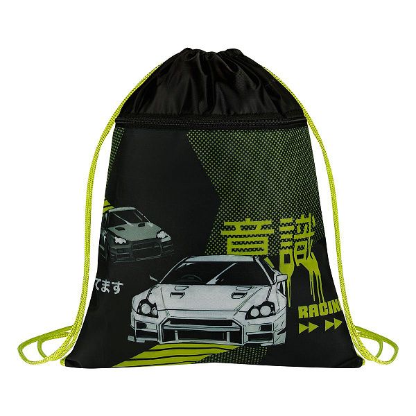 Мешок для обуви 1 отделение ArtSpace "Street Racer", 340*420мм, карман