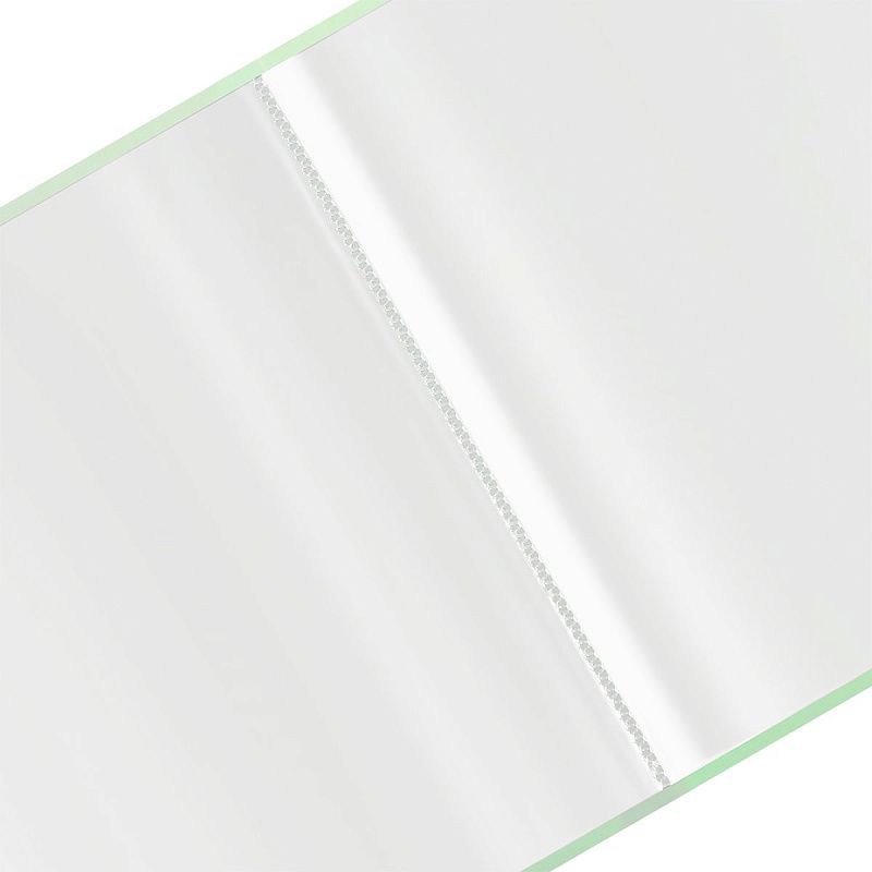 Папка с 30 вкладышами СТАММ "Сияние" А4, 17мм, 700мкм, пластик, белый 