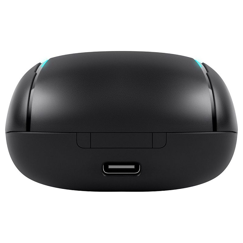 Наушники с микрофоном беспроводные Defender CyberDots 280, Bluetooth, разъем Type-C, черный