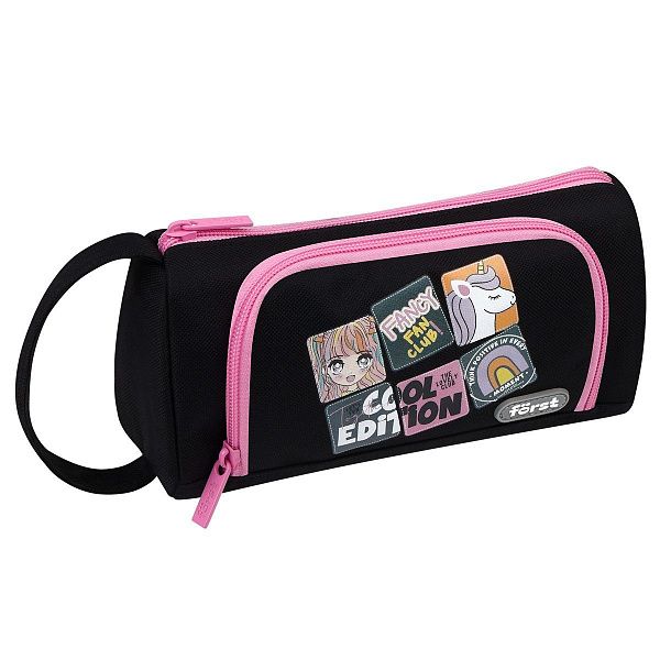 Пенал мягкий 1 отделение, 1 карман, 215*100*85 Först "Cool edition", текстиль