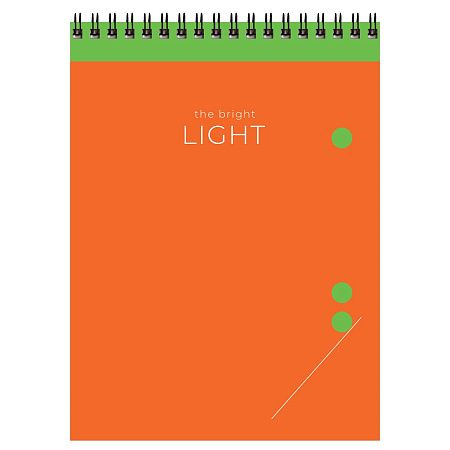 Блокнот А5 80л. на гребне BG "Bright light"