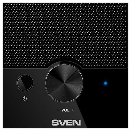 Колонки Sven 312, 2*2W, питание через USB, черный