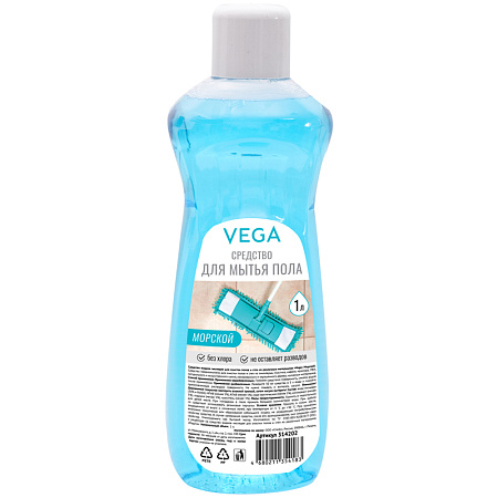 Средство для мытья пола Vega "Морской", 1л 