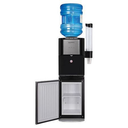 Кулер для воды AQUA WORK QRB-84В, напольный, НАГРЕВ/ОХЛАЖДЕНИЕ КОМПРЕССОР, холодильни, 33353